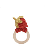 Patti Oslo Norge Jordbær Bitering Teething Rings & Rattles & Baby Gym Toys