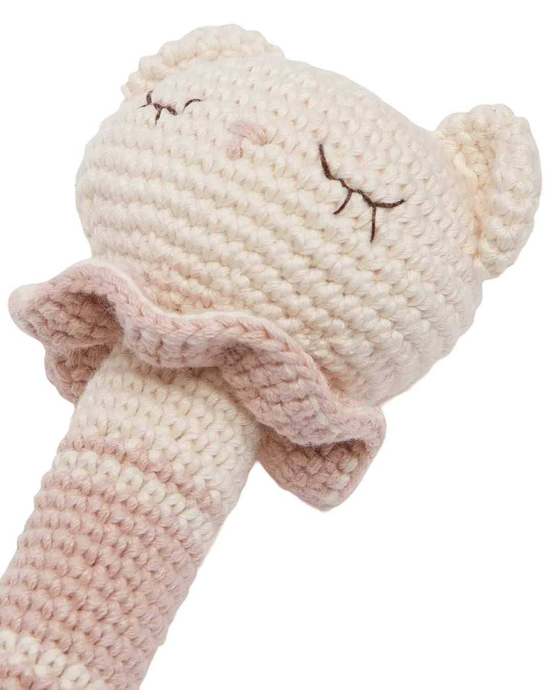 Patti Oslo Norge Tiffani the Teddy Rattle | with bell Teething Rings & Rattles & Baby Gym Toys