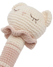 Patti Oslo Norge Tiffani the Teddy Rattle | with bell Teething Rings & Rattles & Baby Gym Toys