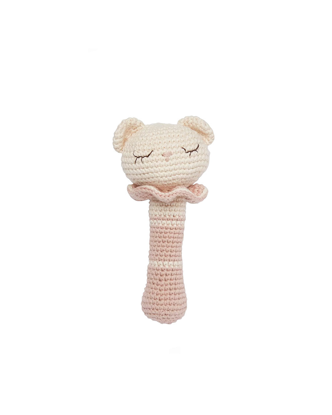 Patti Oslo Norge Tiffani the Teddy Rattle | with bell Teething Rings & Rattles & Baby Gym Toys